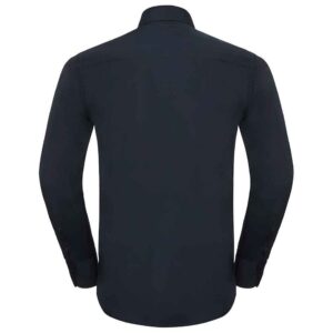 Russell Athletic Collection Long Sleeve Tailored Poplin Shirt
