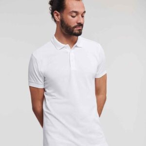 Russell Athletic Stretch Pique Polo Shirt
