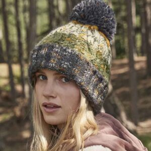 Beechfield Corkscrew Pom Pom Beanie