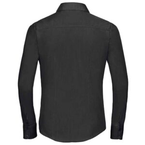 Russell Athletic Collection Ladies Long Sleeve Fitted Poplin Shirt