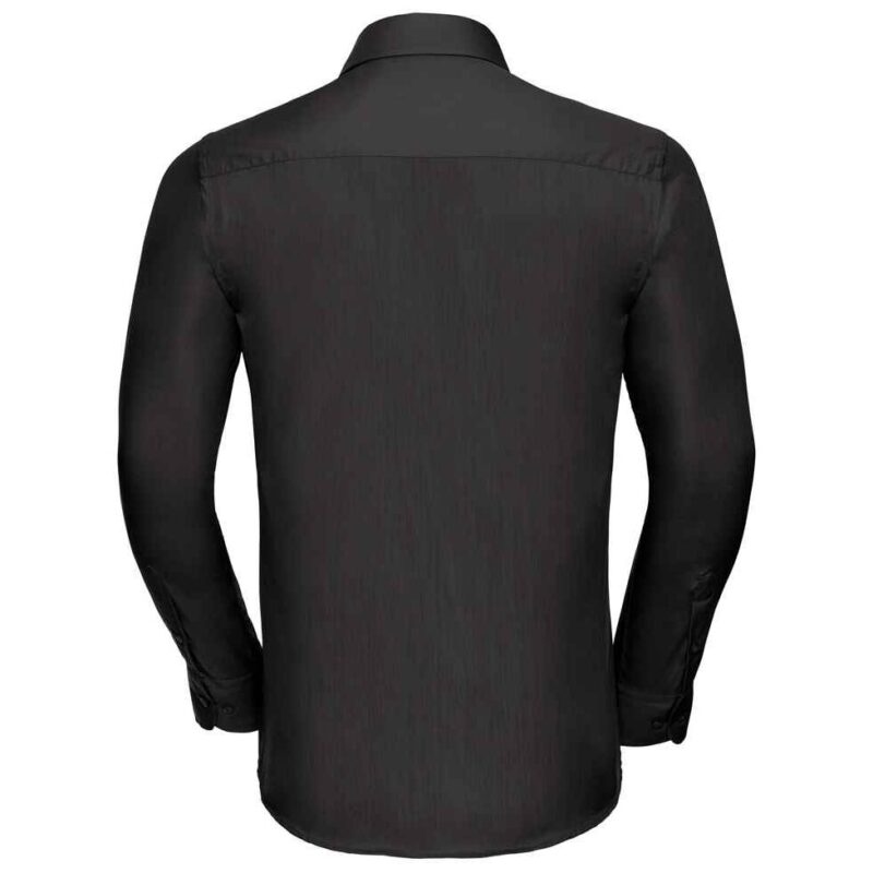 Russell Athletic Collection Long Sleeve Tailored Poplin Shirt