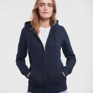 Russell Athletic Ladies Authentic Zip Hooded Sweatshirt