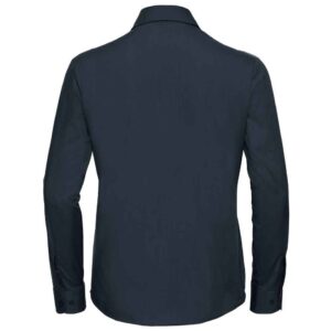 Russell Athletic Collection Ladies Long Sleeve Easy Care Poplin Shirt