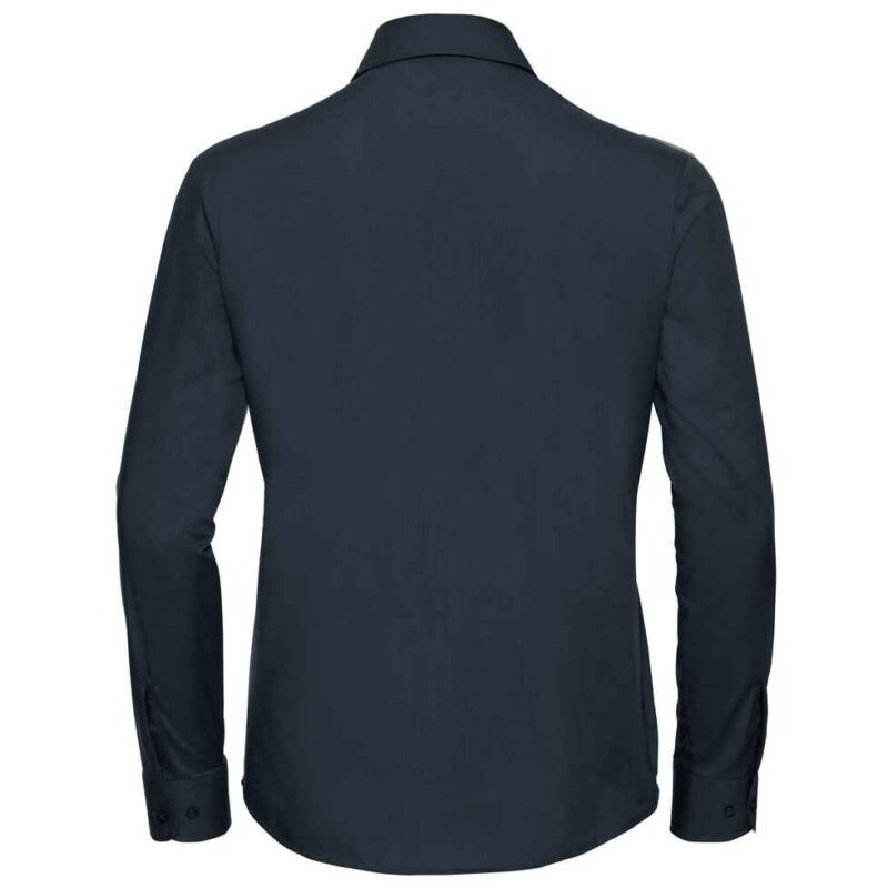 Russell Athletic Collection Ladies Long Sleeve Easy Care Poplin Shirt