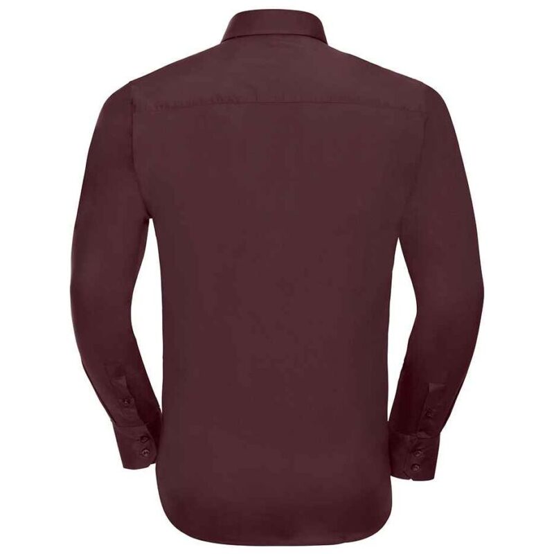 Russell Athletic Collection Long Sleeve Easy Care Fitted Shirt