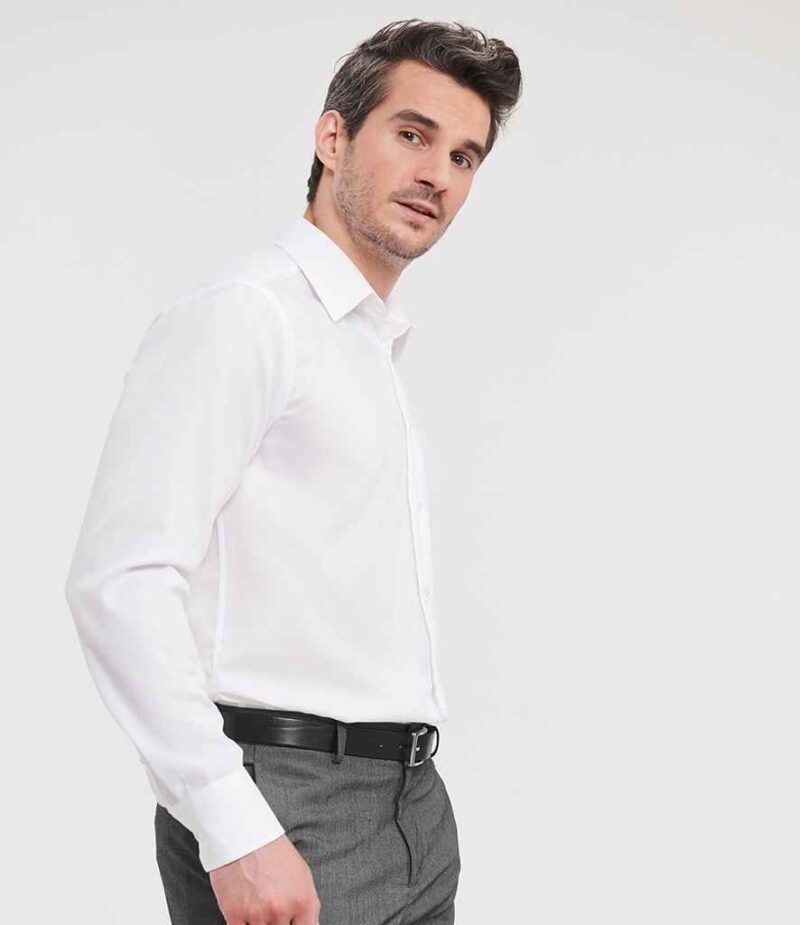 Russell Athletic Collection Long Sleeve Tailored Ultimate Non-Iron Shirt