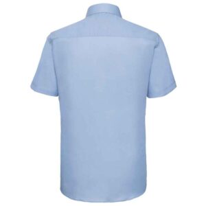Russell Athletic Collection Short Sleeve Tailored Oxford Shirt
