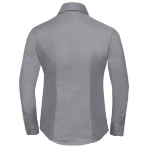 Russell Athletic Collection Ladies Long Sleeve Easy Care Oxford Shirt