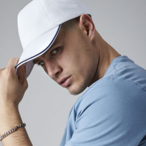 Beechfield Authentic Piped 5 Panel Cap