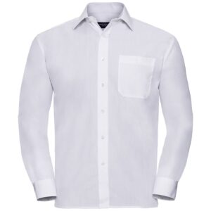 Russell Athletic Collection Long Sleeve Easy Care Poplin Shirt