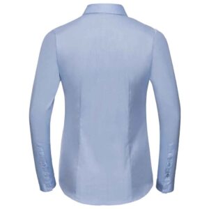 Russell Athletic Collection Ladies Long Sleeve Herringbone Shirt