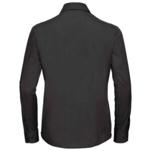 Russell Athletic Collection Ladies Long Sleeve Easy Care Poplin Shirt