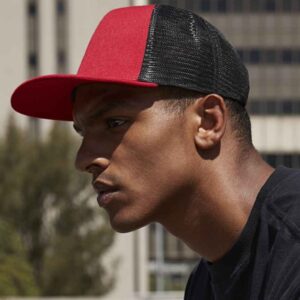 Beechfield Original Flat Peak 6 Panel Trucker Cap