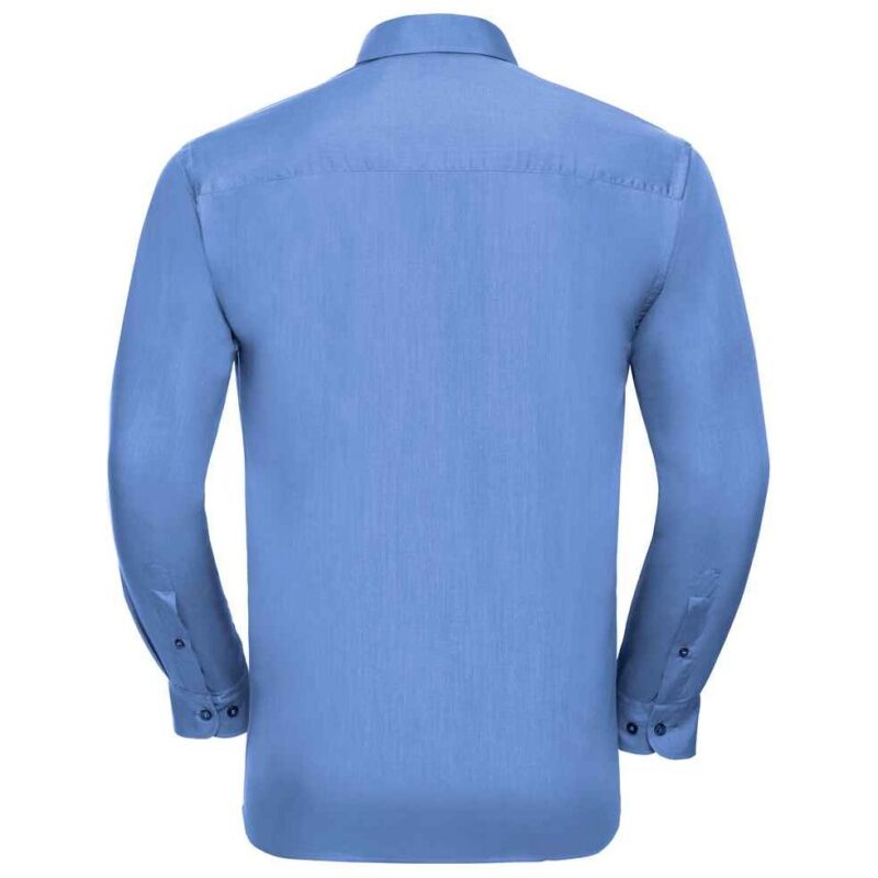 Russell Athletic Collection Long Sleeve Easy Care Poplin Shirt
