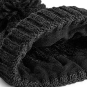 Beechfield Cable Knit Melange Beanie