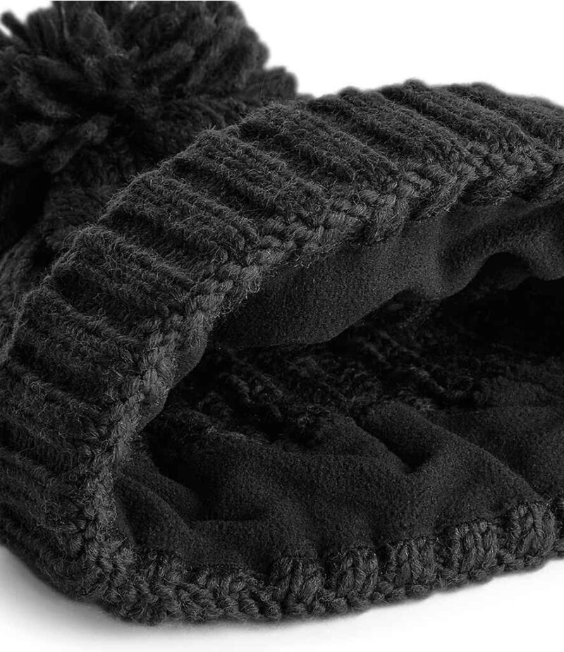 Beechfield Cable Knit Melange Beanie