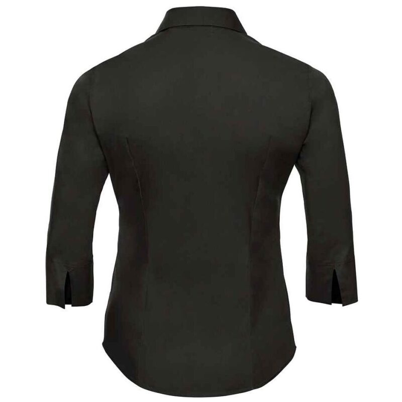 Russell Athletic Collection Ladies 3/4 Sleeve Easy Care Fitted Shirt