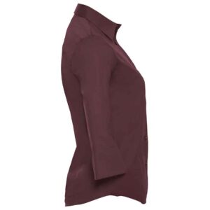 Russell Athletic Collection Ladies 3/4 Sleeve Easy Care Fitted Shirt