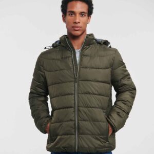 Russell Athletic Hooded Nano Padded Jacket