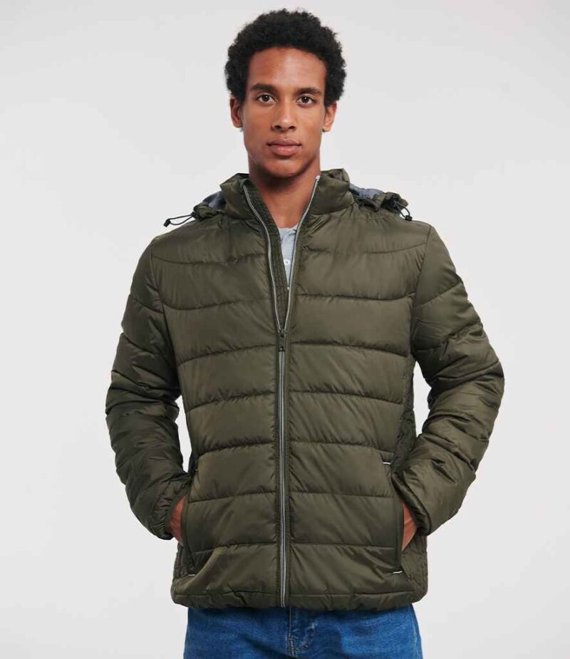 Russell Athletic Hooded Nano Padded Jacket