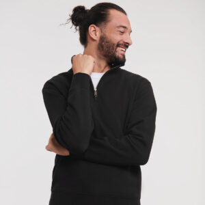 Russell Athletic Authentic Zip Neck Sweatshirt