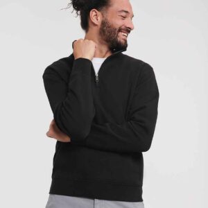 Russell Athletic Authentic Zip Neck Sweatshirt