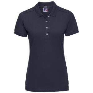 Russell Athletic Ladies Stretch Pique Polo Shirt