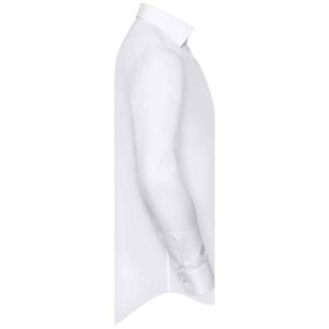 Russell Athletic Collection Long Sleeve Contrast Herringbone Shirt
