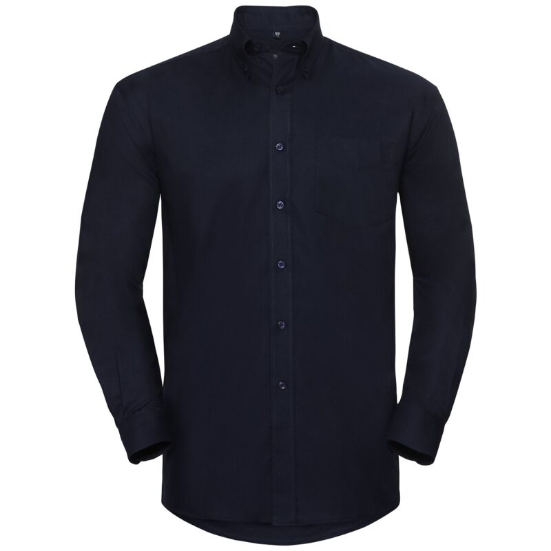 Russell Athletic Collection Long Sleeve Easy Care Oxford Shirt