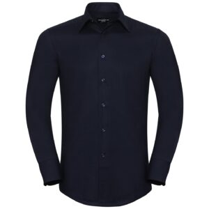 Russell Athletic Collection Long Sleeve Tailored Oxford Shirt