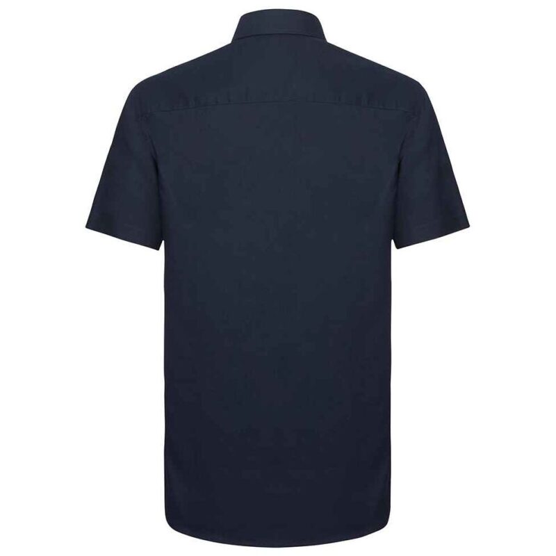 Russell Athletic Collection Short Sleeve Tailored Oxford Shirt