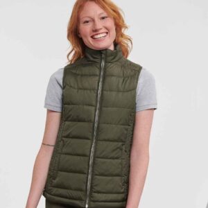 Russell Athletic Ladies Nano Padded Bodywarmer