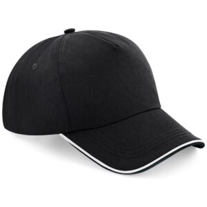 Beechfield Authentic Piped 5 Panel Cap