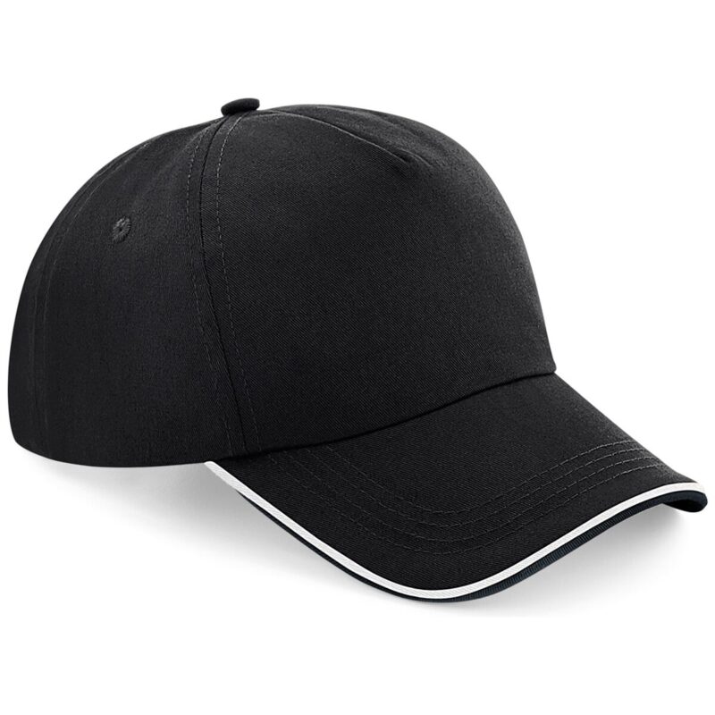 Beechfield Authentic Piped 5 Panel Cap