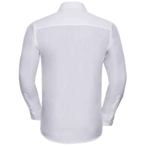 Russell Athletic Collection Long Sleeve Tailored Poplin Shirt