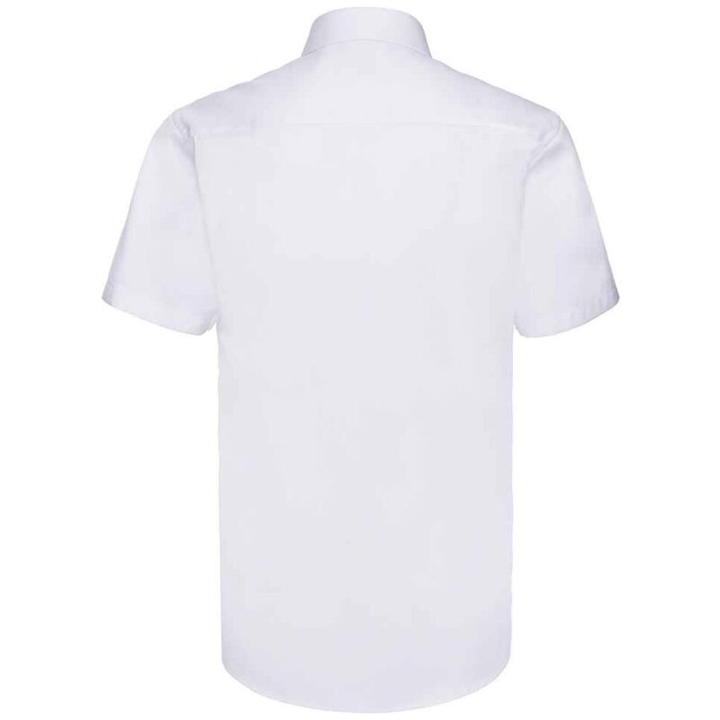 Russell Athletic Collection Short Sleeve Herringbone Shirt
