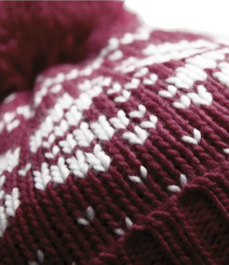 Beechfield Fair Isle Snowstar Beanie