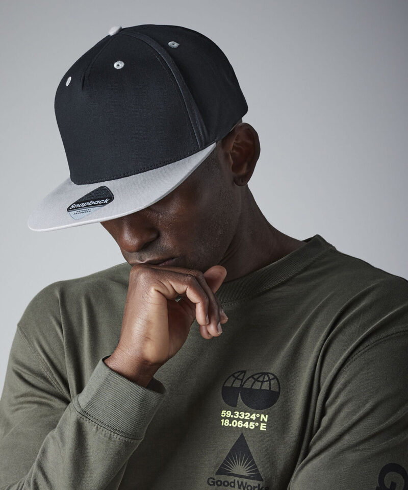 Beechfield 5 Panel Contrast Snapback