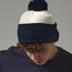Beechfield Snowstar Two Tone Beanie