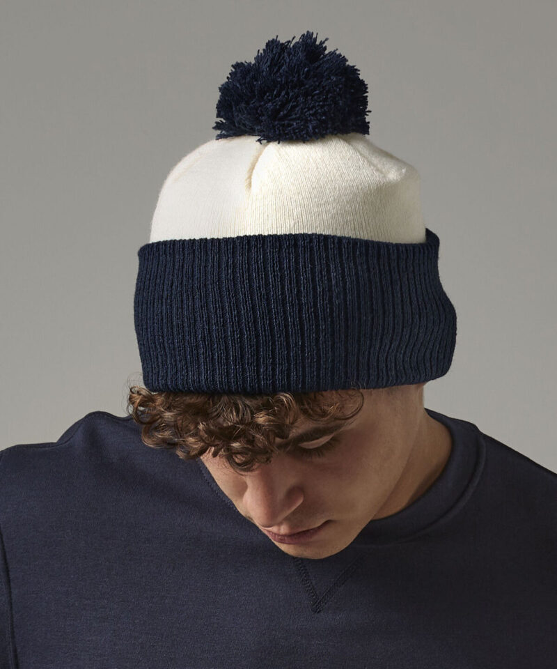 Beechfield Snowstar Two Tone Beanie