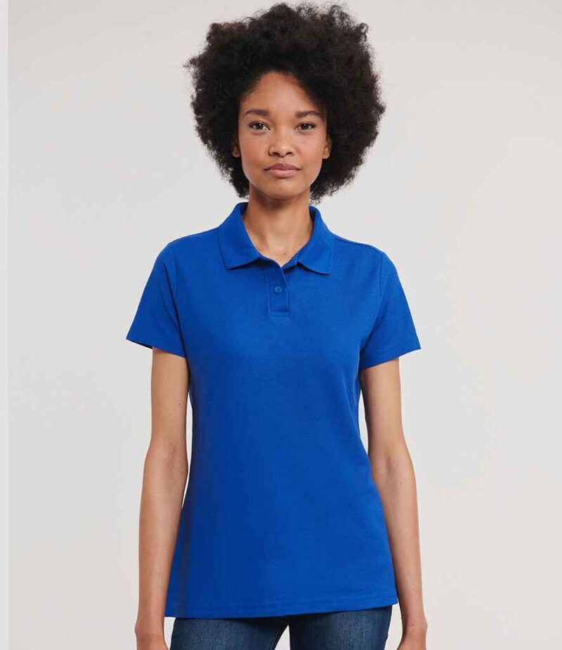 Russell Athletic Ladies Classic Poly/Cotton Pique Polo Shirt