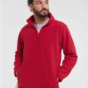 Russell Athletic Zip Neck Outdoor Fleece
