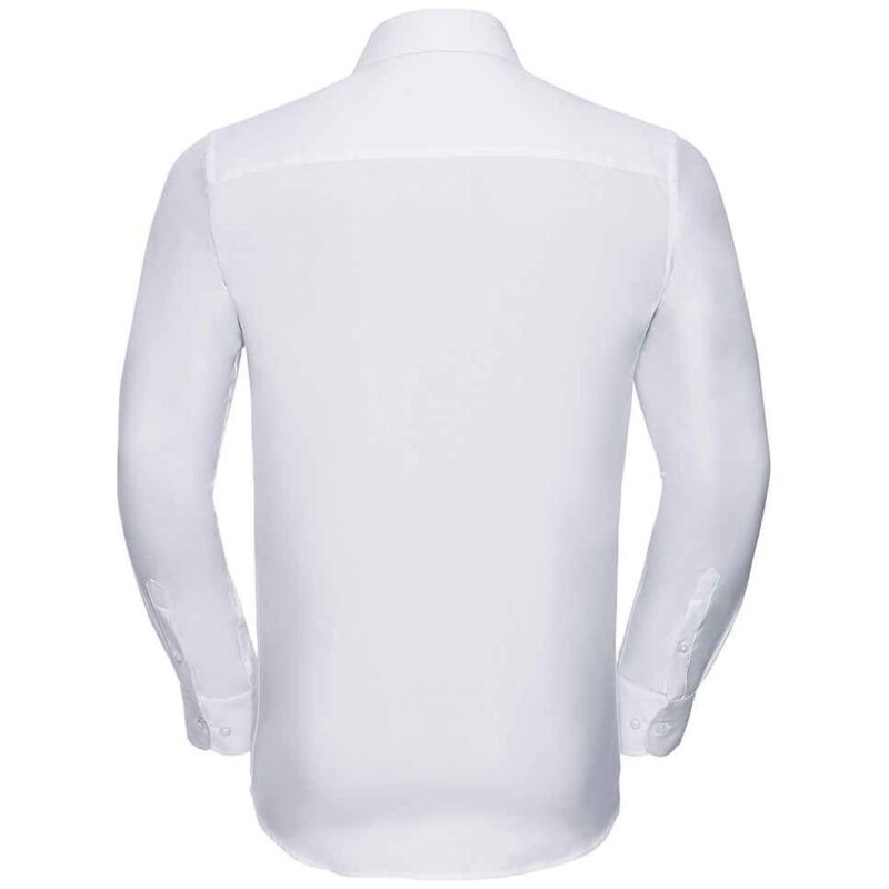 Russell Athletic Collection Long Sleeve Herringbone Shirt