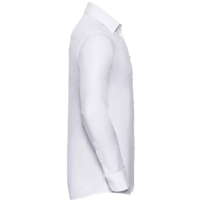Russell Athletic Collection Long Sleeve Herringbone Shirt