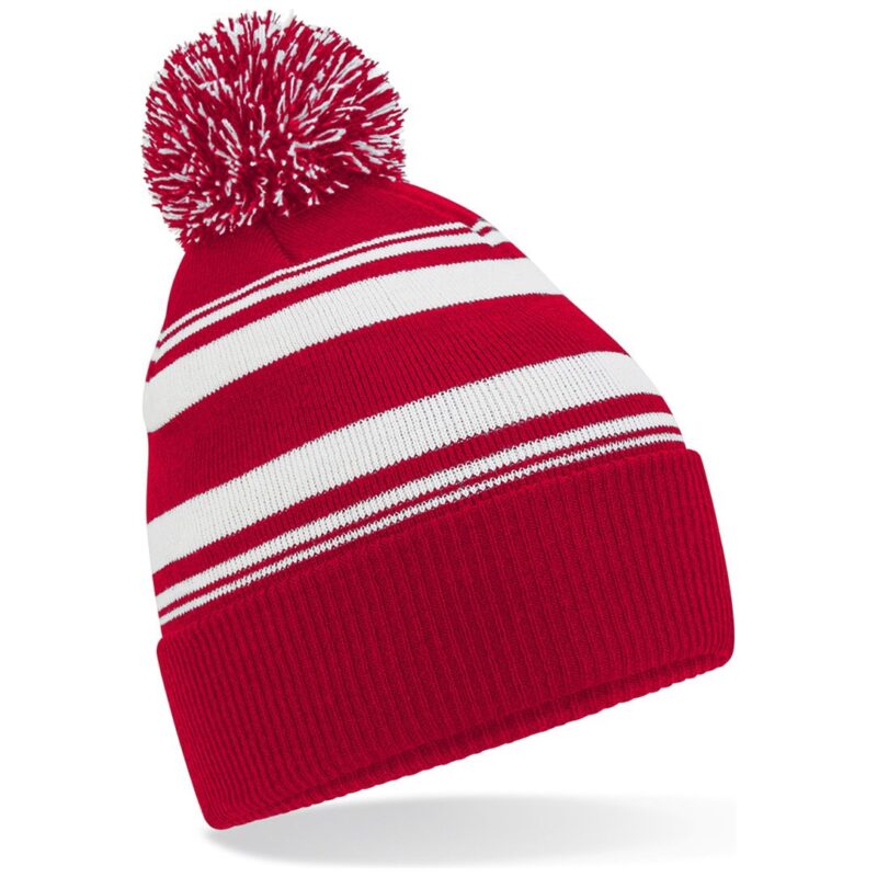 Beechfield Striped Fan Beanie