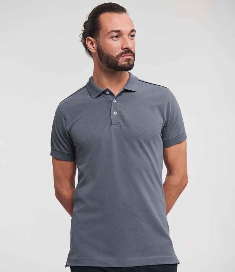 Russell Athletic Stretch Pique Polo Shirt