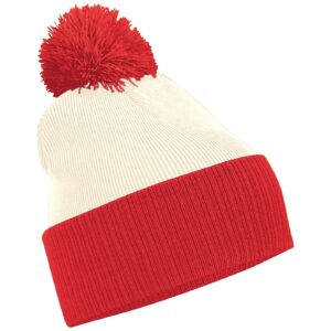 Beechfield Snowstar Two Tone Beanie