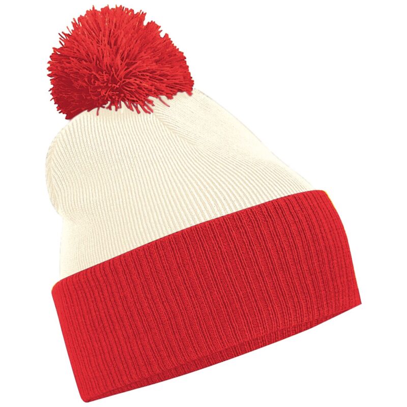 Beechfield Snowstar Two Tone Beanie