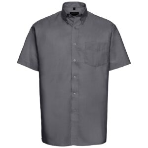 Russell Athletic Collection Short Sleeve Easy Care Oxford Shirt