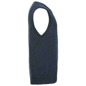 Russell Athletic Collection Sleeveless Cotton Acrylic V Neck Sweater